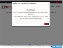 Tablet Screenshot of chess-store.org